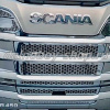 Накладки INOX  на решетку радиатора SCANIA R450 