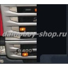 Накладки INOX  на решетку радиатора SCANIA кромка 2010-2014 - G400 12шт