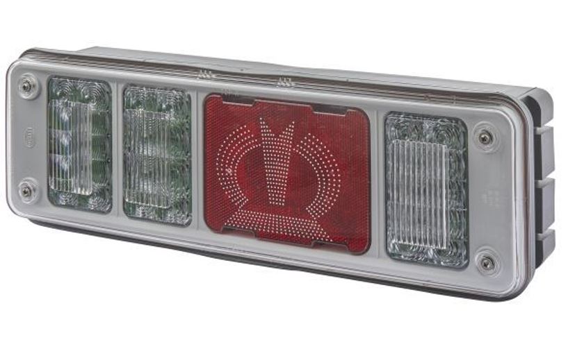 Фонарь задн. KRONE  NEW КОРОНА LED с AMP правый