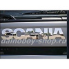 Накладка INOX SCANIA  ( БУКВЫ - SCANIA M2) / 2004 - 2009 плоские 110*700mm