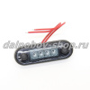 Указатель габ. FT-073 C LED DARK 12-36v красный 