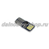 Лампочка габаритная без/цок  T10-PCB-2016-18SMD-с обманкой  белая 24v (по 10 шт)