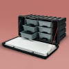Ящик для инструментов с крепежом ИТАЛИЯ NOVA BOX 100 MULTI (100*50*50)  /160литр