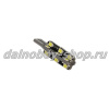 Лампочка габаритная без/цок  T10-3528-PCB-24SMD-с обманкой  белая 24v (по 10 шт)