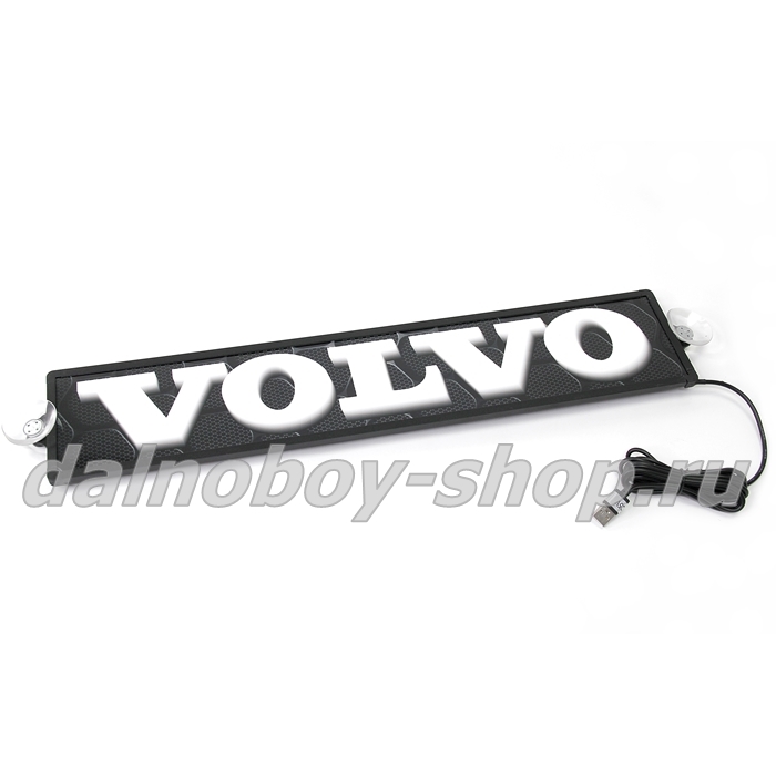 Табличка светящаяся 3d 10/50 см. VOLVO 24v 