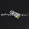 Лампочка габаритная без/цок  T10-3030-8SMD-1.5W-без полярности  белая 24v (по 10шт)