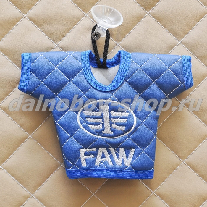 Вымпел "майка" "FAW" синий