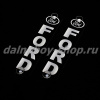 Табличка светящаяся черная вертикальная 8/32 см FORD  бел/бел 12v (2шт) двойная