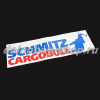 Наклейка "SCHMITZ CARGOBULL" (19*71см) вертикальный