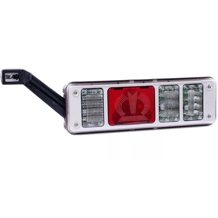 Фонарь задн. KRONE  NEW КОРОНА LED с габ. ФГ-29 и разъемом EasyCon 7pin,EasyConn 4x2pin Левый