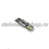 Лампочка габаритная без/цок  T10-3030-3SMD-корпус с алюминием белая 9-32v (по 10шт) 