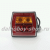 Фонарь задн. FT-122  LED 12-36v 3-х функц. с проводами 1m