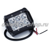 Фара п/т  универ.DF-019-18W  4" 6SMD LED / (Д95-В80-Ш60) /12-24v/