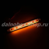 Указатель габ. 2-х рядный LONG LED / НЕОН / DAF / 24v желтый /50