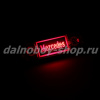 Указатель габ. 2-х рядный MINI LED / НЕОН / MERCEDES / 24v красный /50