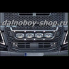 Дуга нижняя d-70mm INOX VOLVO FH4 под прямоугольные фары