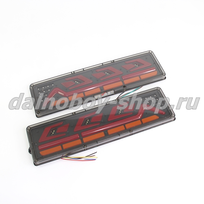 Фонарь задн. UNIVERSAL  LED 12/24v 460мм*140мм*20мм  L+R / W0049