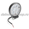 Фара п/т  универ.DF-5027 (мини) 3.5"  9SMD 27W LED КРУГЛАЯ / (Д85-Ш20) /12-24v/