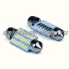 Лампочка салонная 27SMD 41мм (8892) белая 24v (10)