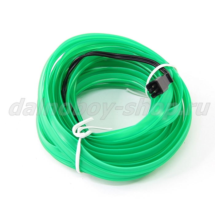 Лента  5м декоративная LED НЕОН / GREEN / зеленая 24v