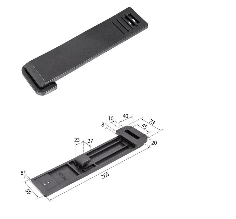 Резинка для креплен.защиты колеса HOWO T5G, SITRAK C7H (арт 1820)