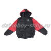Куртка мужская утепленная с капюшон. (комбинир.) / FOTON / 60-62 / красно-черная