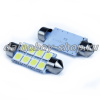 Лампочка салонная 8SMD 41мм (2918)  белая 24v (10)