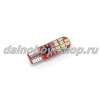 Лампочка габаритная без/цок "СИЛИКОН" 20SMD CANBUS (14818) белая 24v (по 10 шт)