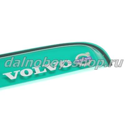 Дефлектор VOLVO FH-12 (малый угол) зеленый_1