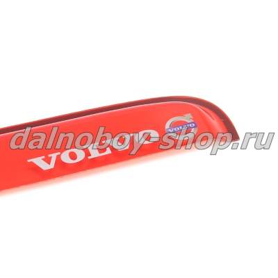 Дефлектор VOLVO FH-12 (малый угол) красный_1