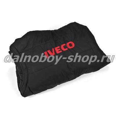 Куртка мужская утепленная с капюшон. IVECO 50-52 черная.