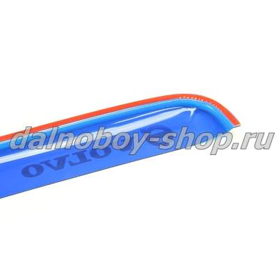 Дефлектор VOLVO FH-12 (малый угол) синий_2