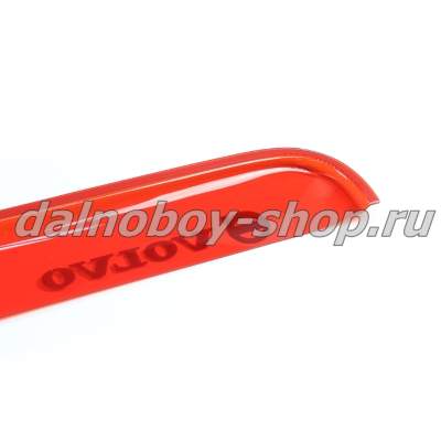 Дефлектор VOLVO FH-13 (больш.угол) красный_2