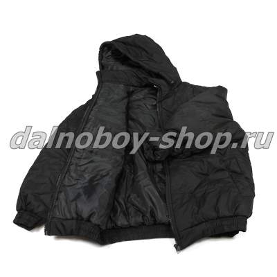 Куртка мужская утепленная с капюшон. IVECO 62 черная