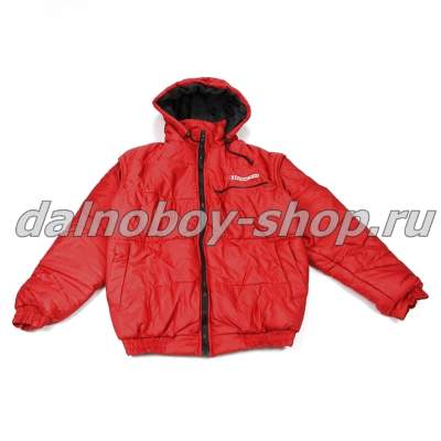 Куртка мужская утепленная с капюшон. KENWORTH 50-52 красная.