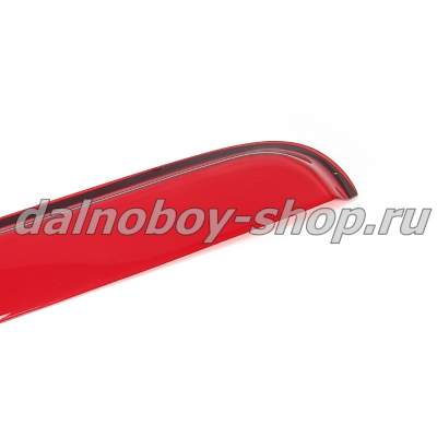 Дефлектор ЕВРО КАМАЗ (больш.угол) 5490 (2014-) красный_1