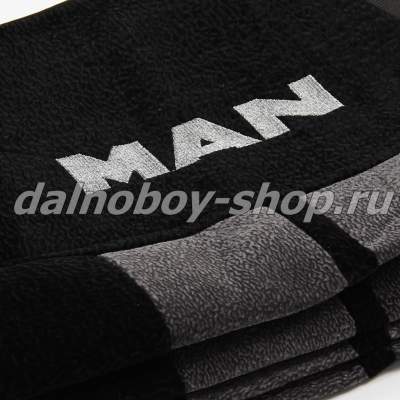 Чехол - сиденье флок MAN - 2000  4 серия (2низк.1ремень) серый_1