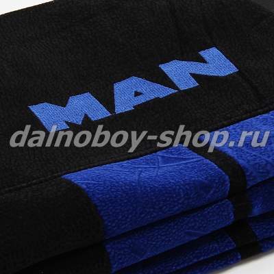 Чехол - сиденье флок MAN - 2000  4 серия (2низк.1ремень) синий_1