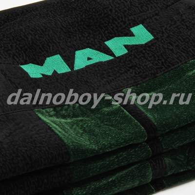 Чехол - сиденье флок MAN - 2000 (2низк.2ремня) зеленый_1