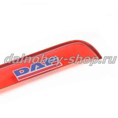 Дефлектор DAF XF-95-105 (малый угол) красный_1