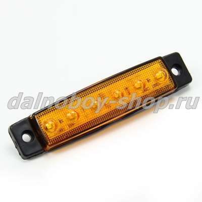 Указатель габ. YP-104 24v желтый LED (6 диодов)