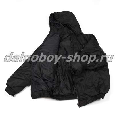 Куртка мужская утепленная с капюшон. MERCEDES 46 черная.