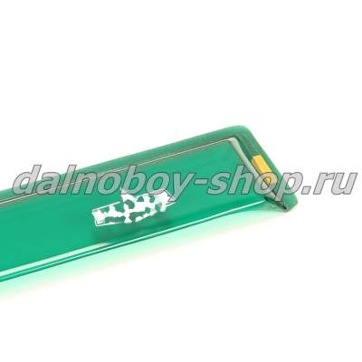 Дефлектор МАЗ (прямой узкий) вставной зеленый_1