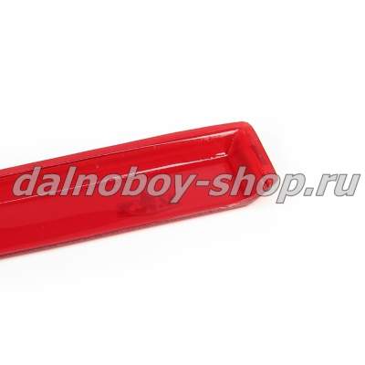 Дефлектор МАЗ (прямой узкий) вставной красный_2