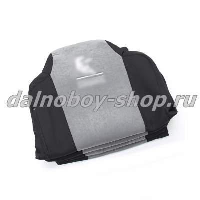 Чехол - сиденье KMZ EURO AXOR NEO 5490 (2020 г. ->) обновленный черно-серый