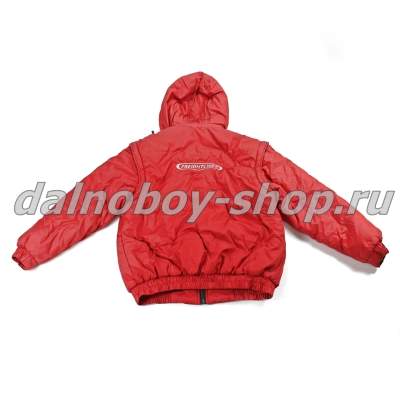 Куртка мужская утепленная с капюшон. FREIGTLINER 48-50 красная.