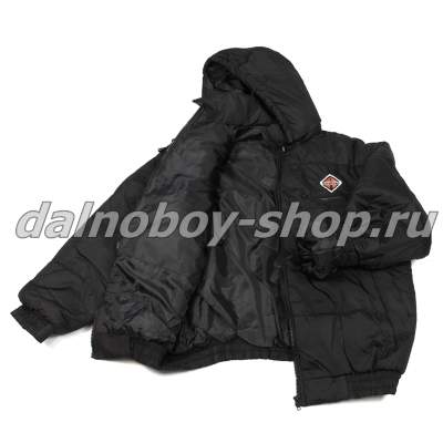 Куртка мужская утепленная с капюшон. INTERNATIONAL 48-50 черная