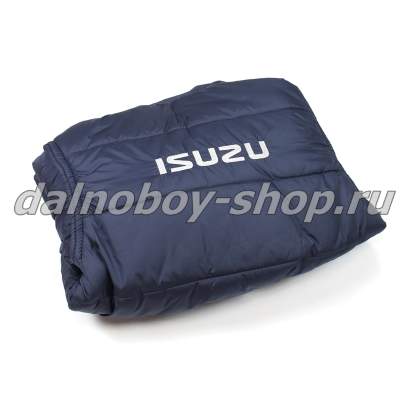 Куртка мужская утепленная с капюшон. ISUZU 48-50 синяя.